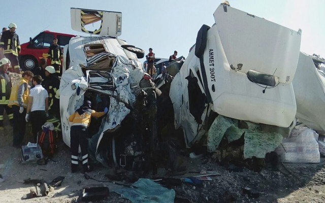 Konya’da katliam gibi kaza:10 ölü