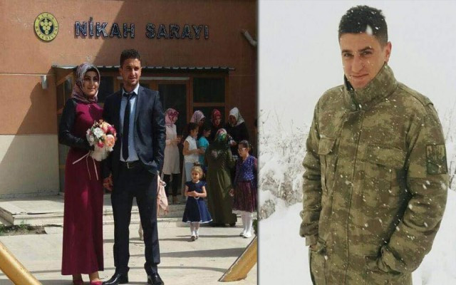 20 günlük evli Mesut Çavuş şehit oldu