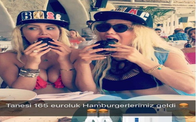 İki Hamburgere 1100 lira ödediler