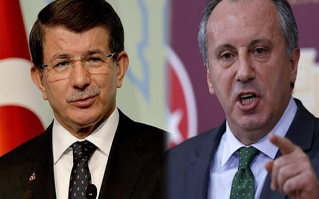 Davutoğlu'ndan Muharrem İnce'ye Facebook'tan yanıt