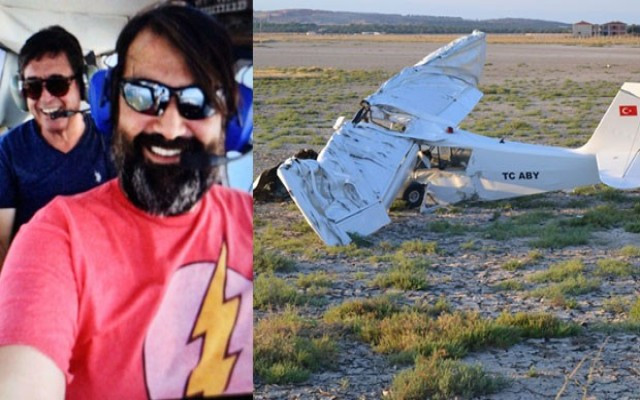 Düşen uçakta son selfie