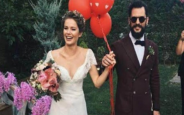 Burcu Biricik evlendi
