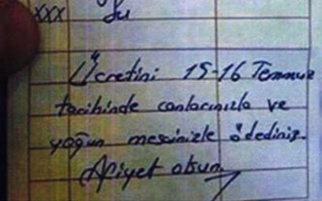 Polis o pastaneyi arıyor