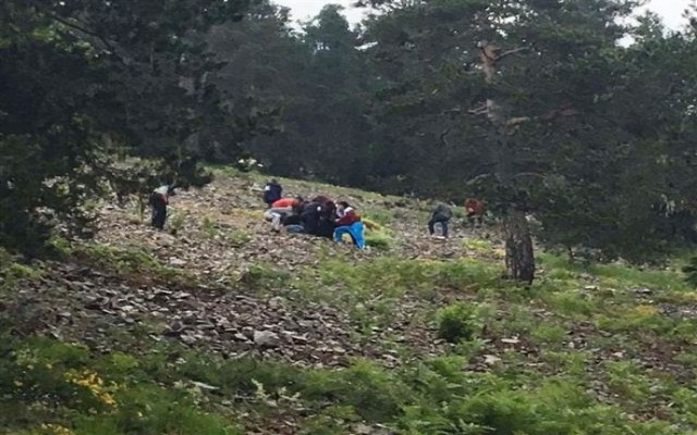 Askeri helikopter düştü: şehitler var