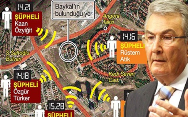 Deniz Baykal'ı böyle izlemişler