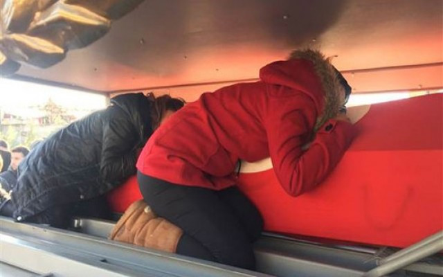 Yürek yakan şehit cenazesi