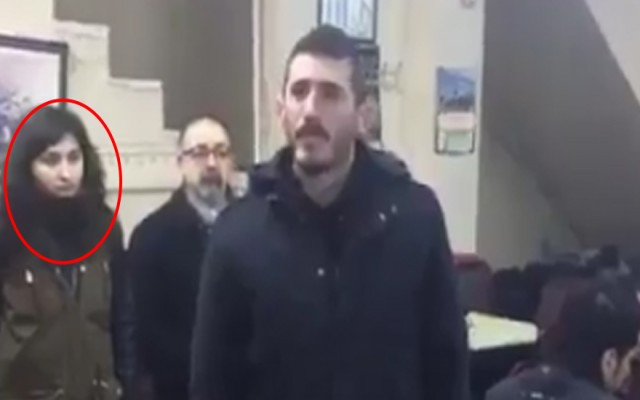 Laiklik konuşmasına gözaltı