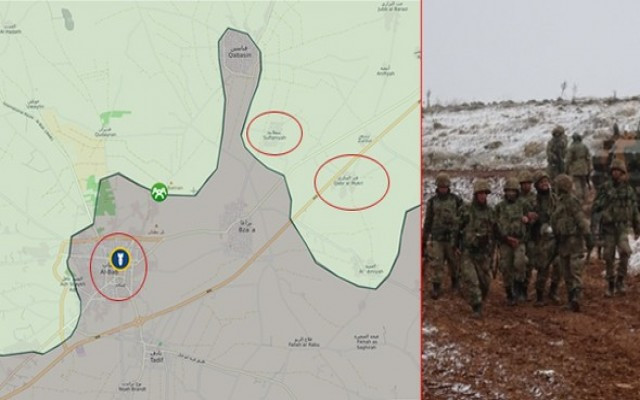 El Bab’ın kuzeyi de kontrol altında
