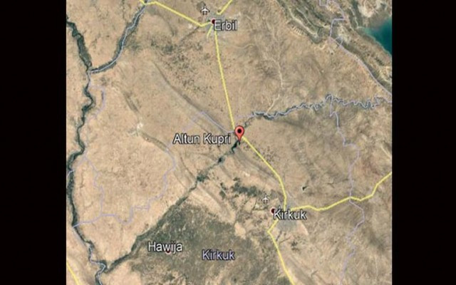 Kerkük-Erbil yolunda çatışma