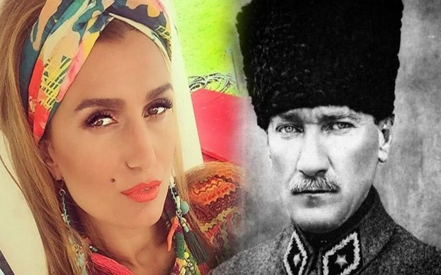 Tuğba Özay'dan çok konuşulacak 10 Kasım paylaşımı