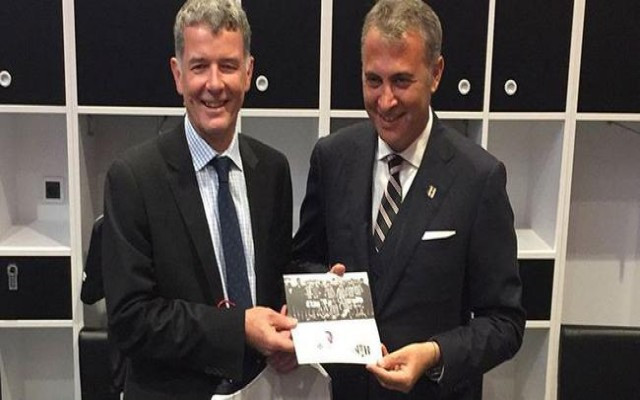 İngiliz Büyükelçi'nin Beşiktaş aşkı