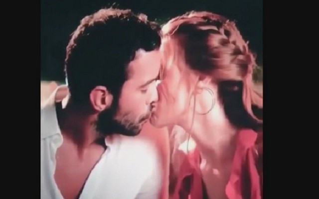 Elçin Sangu ve Barış Arduç'un öpüşme sahnesi sosyal medyayı salladı
