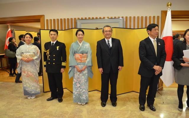 Japon İmparatoru'nun yıldönümü Ankara'da da kutlandı