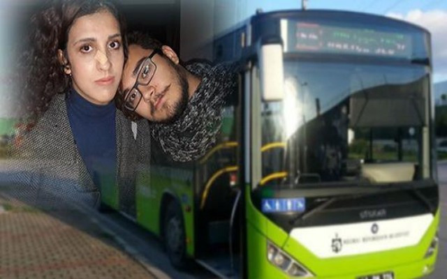 Otobüste akılalmaz saldırı