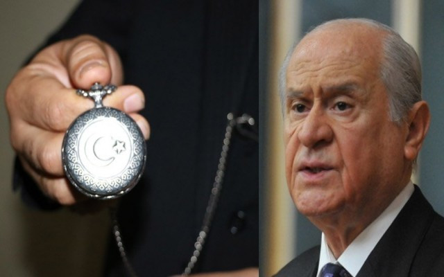 Bahçeli’den özel tasarım hediye