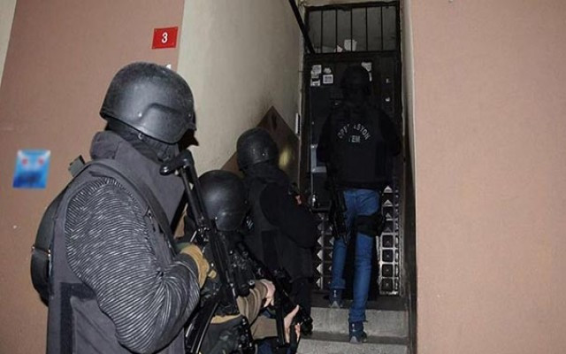 İstanbul'da İşıd'e yeni yıl operasyonu