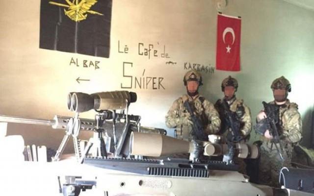 Özel Kuvvetlerden Sniper Kafe...