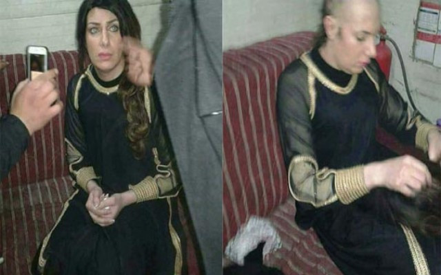 Kadın kılığına giren terörist yakalandı