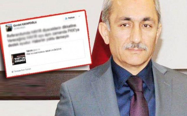 Savcıdan tepki çeken Hayır paylaşımı