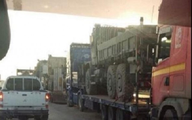 ABD'nin Howitzer topları görüntülendi