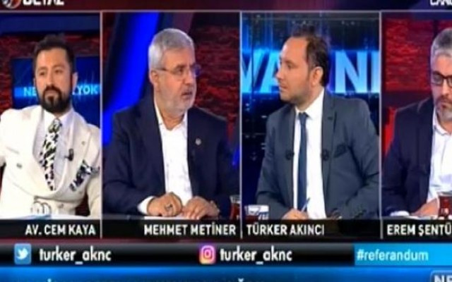 AK Partili Metiner'den Baykal'a tehdit