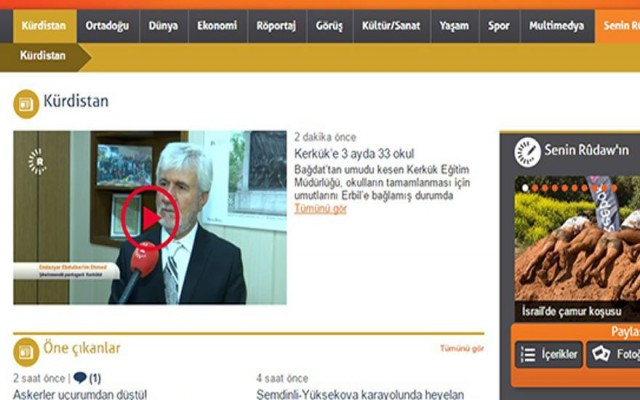 Barzani'nin haber sitesinde büyük skandal