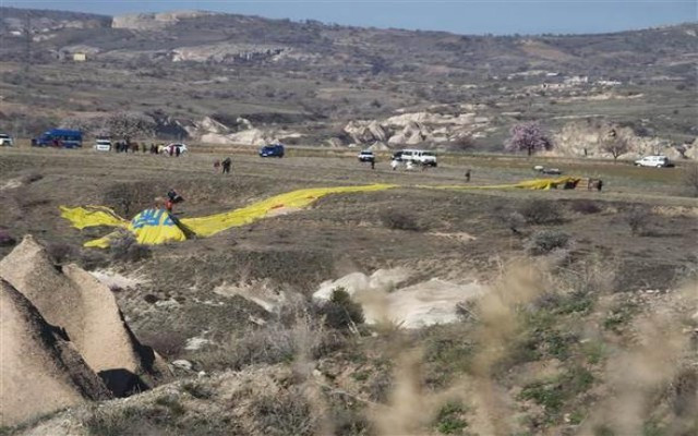 Kapadokya'da balon faciası: 1 ölü yaralılar var