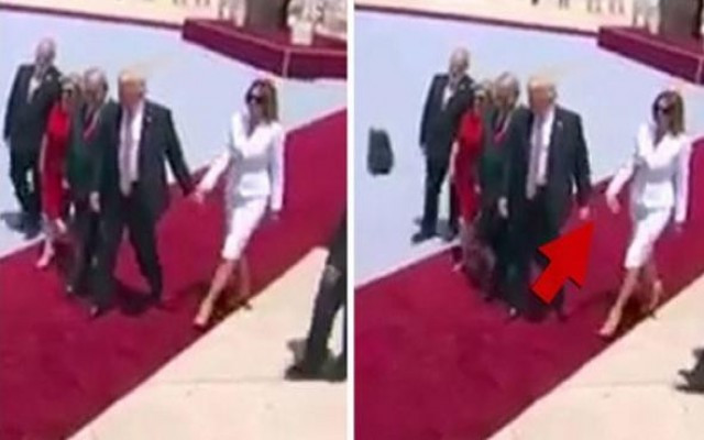 Dünya First Lady'nin bu hareketini konuşuyor