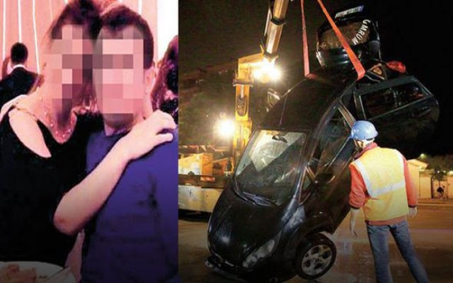 Eşinin otomobilini denize atan kadın konuştu