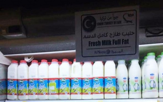 Katar'a ulaşan Türk ürünlerine büyük ilgi