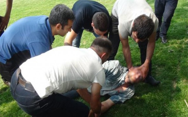 Taksim Gezi parkında şok görüntü