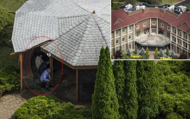 Fetö'nün malikanesi havadan görüntülendi