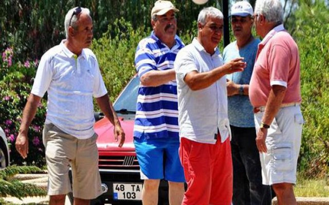 Bodrum'da yazlık sitede olay çıktı