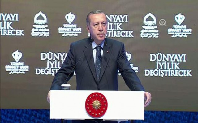 Erdoğan kime mesaj verdi?