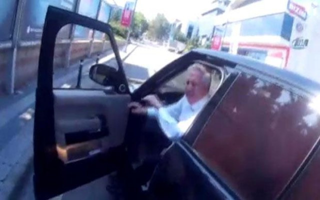 Aziz Yıldırım trafikte terör estirdi