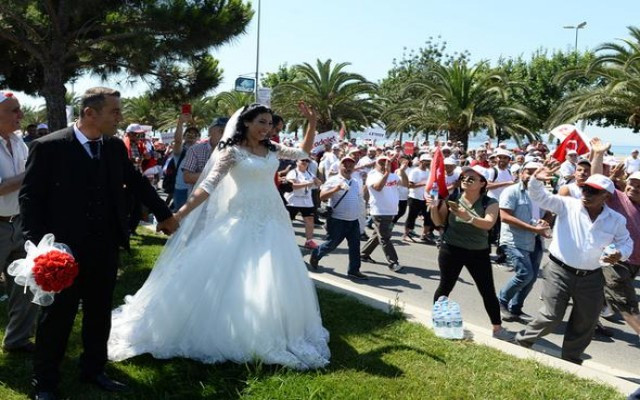 İşte mitinge katılan sanatçılar