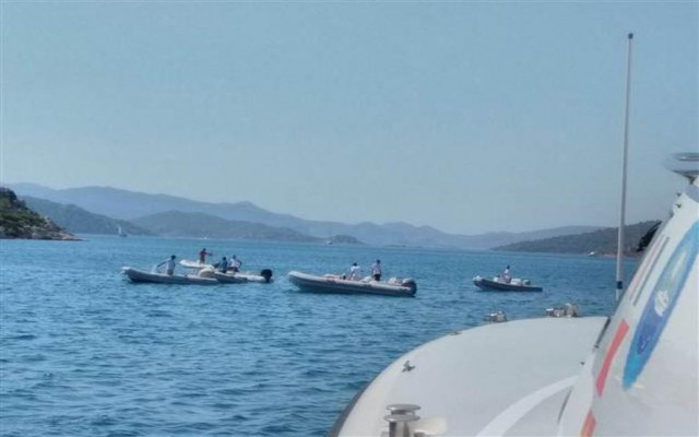 Marmaris'te tekne faciası