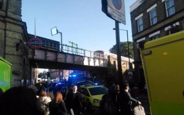 Londra metrosunda patlama