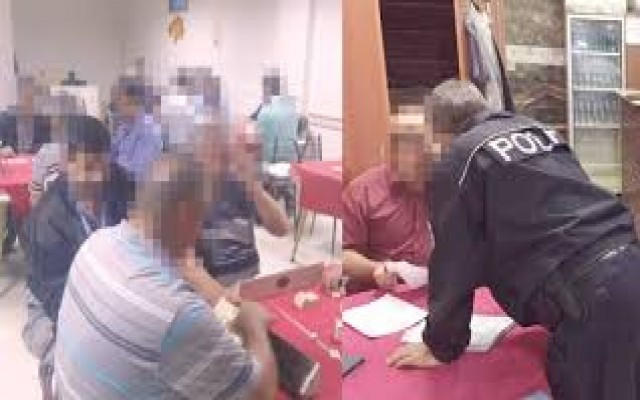 Ormanın ortasına kumarhane çadırı kurmuşlar