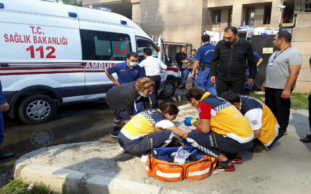 İzmir Adliyesinde alarm