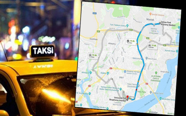 Turistlere şok yaşatan taksiciden akılalmaz savunma