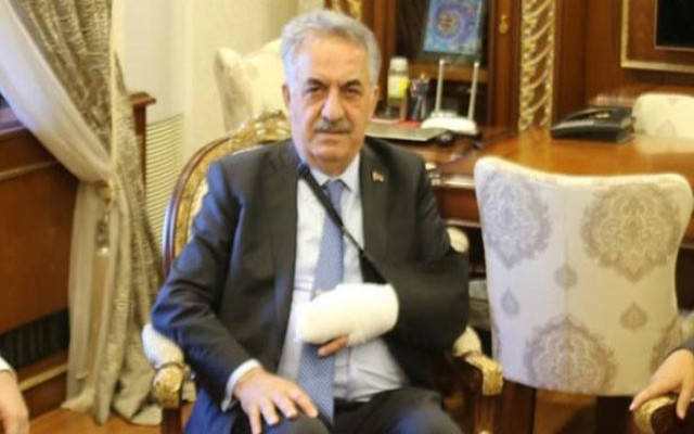 AK Partili Yazıcı trafik kazası geçirdi