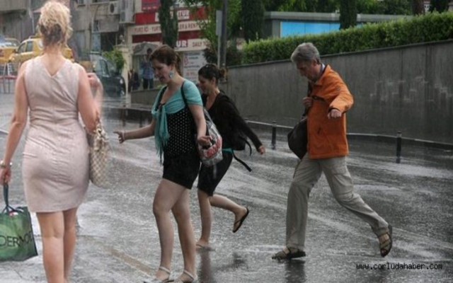 Meteoroloji'den sağanak yağış uyarısı