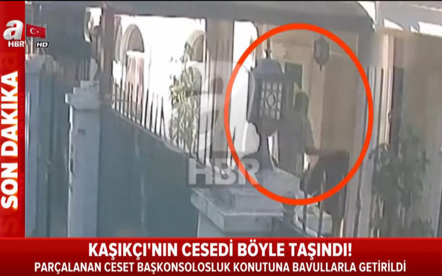 Kaşıkçı'nın parçalanan cesedi böyle taşınmış