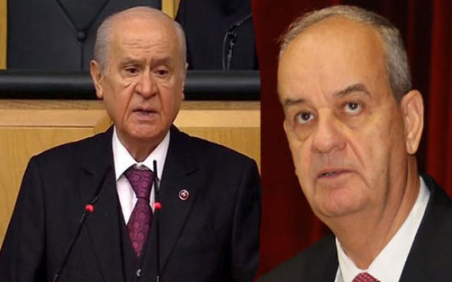 Bahçeli ile Başbuğ birbirine girdi