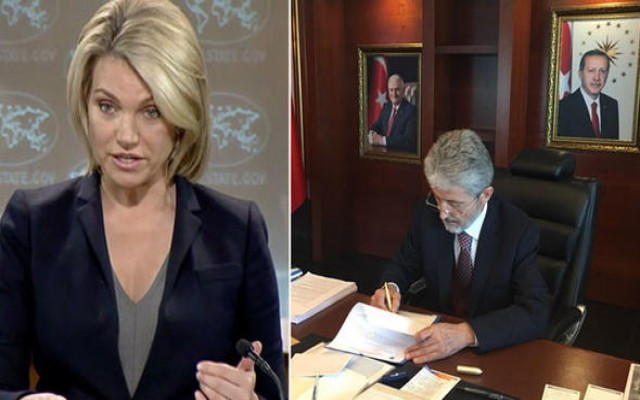 Zeytin dalı caddesine ABD'den yorum