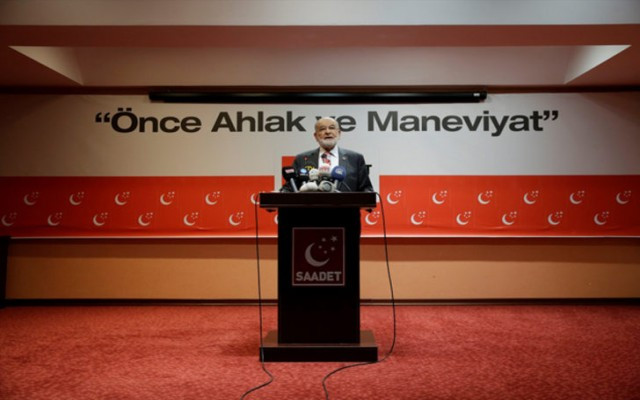 Saadet Partisi liderinden olay iddia