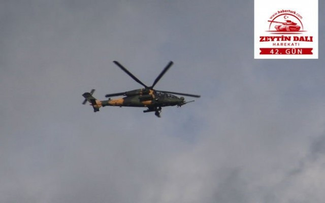Afrin'de 9 terörist öldürüldü