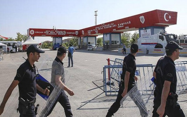 Akıncı Üssü davasında arbede