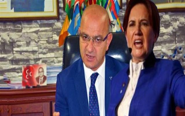 MHP'li Aydın Akşener'i PKK'lı ilan etti